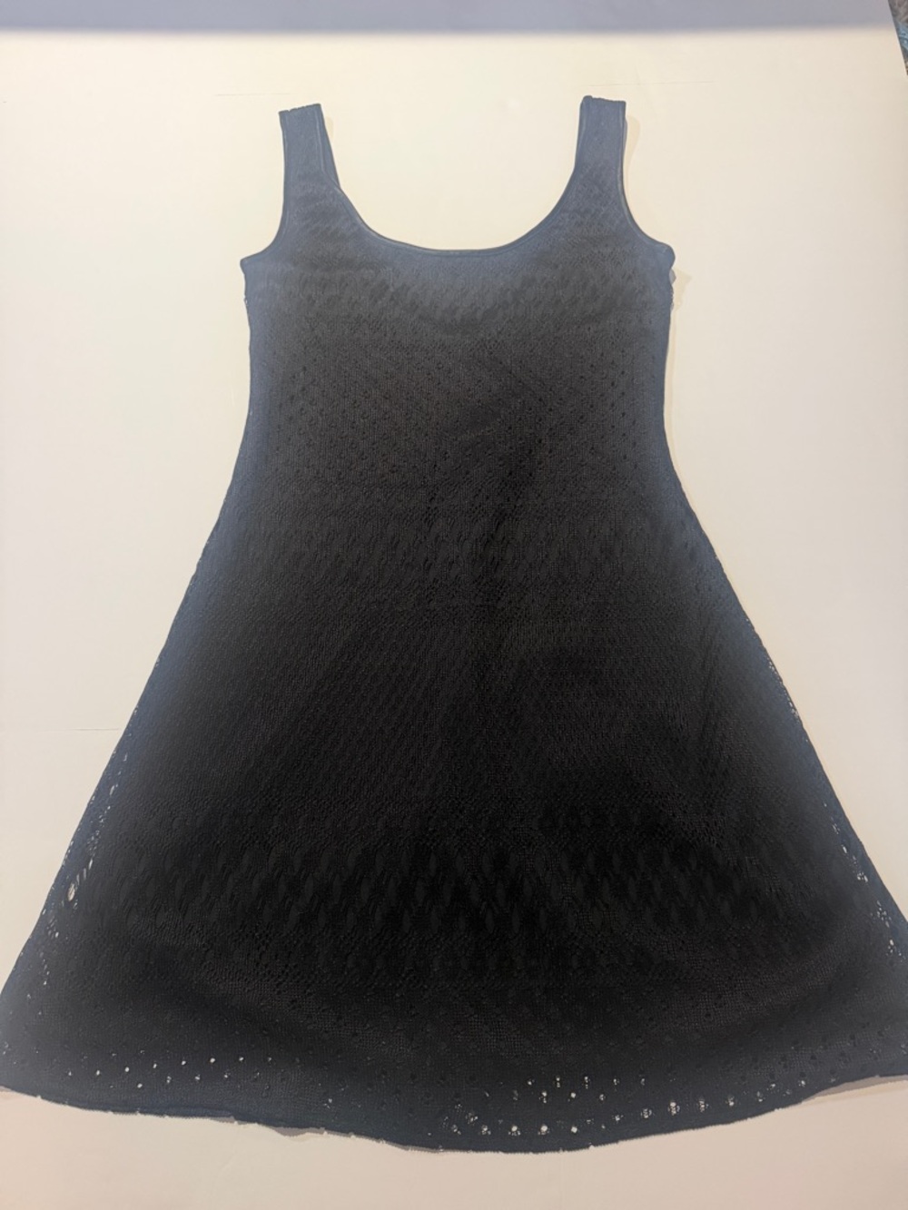 Cache Day Black Knit Tank Dress